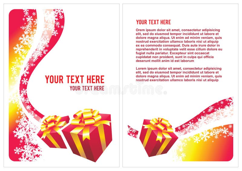 Juldesignvektor stock illustrationer