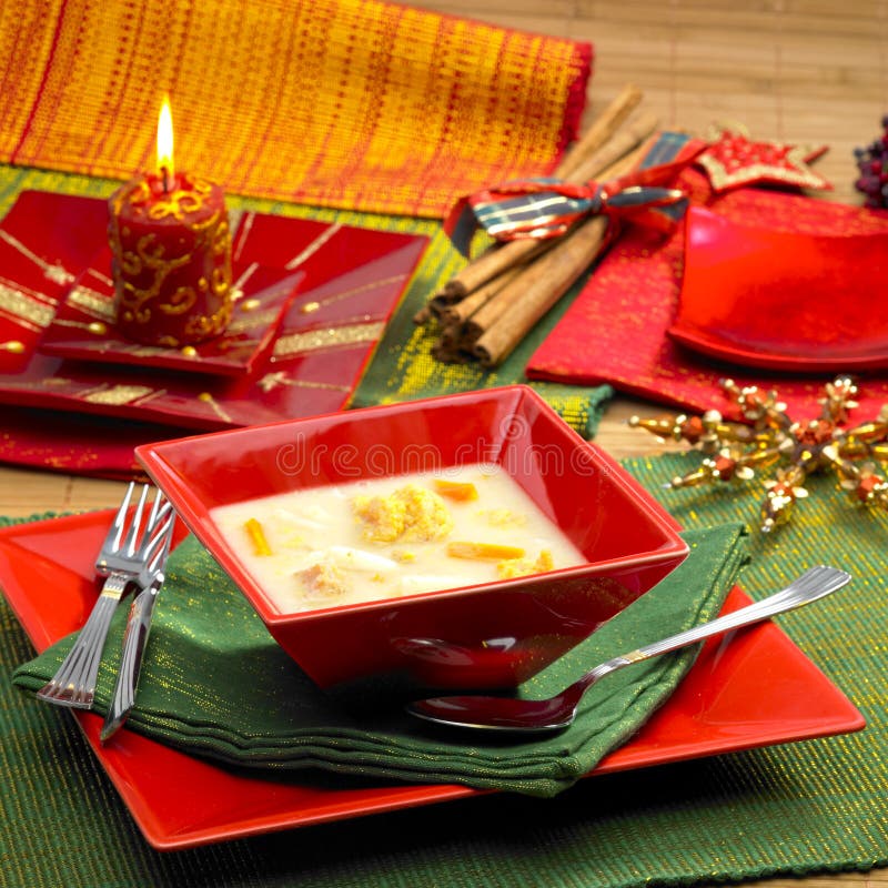 julfisksoup royaltyfri fotografi julfisksoup royaltyfri fotografi