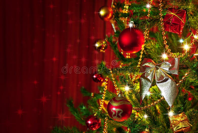 Julgrandetalj arkivfoto Julgrandetalj arkivfoto