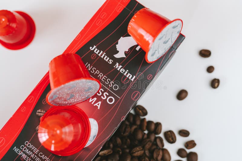 Julius Meinl Coffee Capsules Editorial Image Image of morning, colorful 174921420