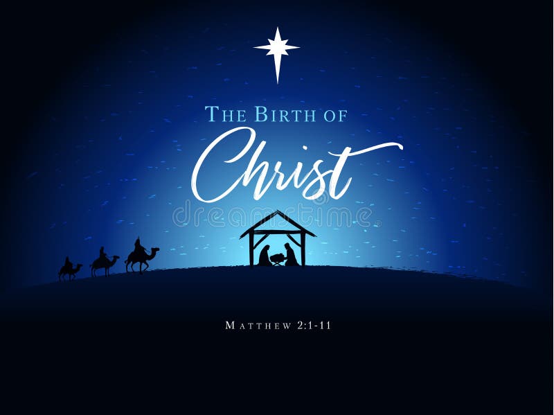 Julplatsen av behandla som ett barn Jesus i krubban med Mary och Joseph royaltyfri illustrationer Julplatsen av behandla som ett barn Jesus i krubban med Mary och Joseph royaltyfri illustrationer