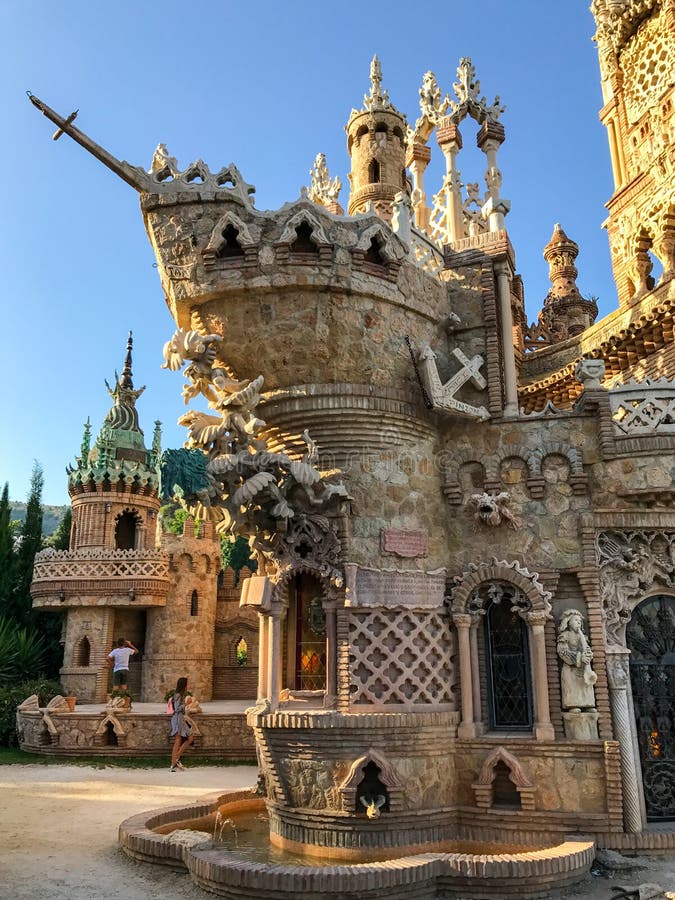 22 July 2017 - `Colomares Castle` Benalmadena, Cadiz, Spain