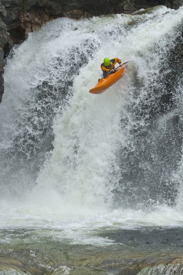 Jump from the waterfall