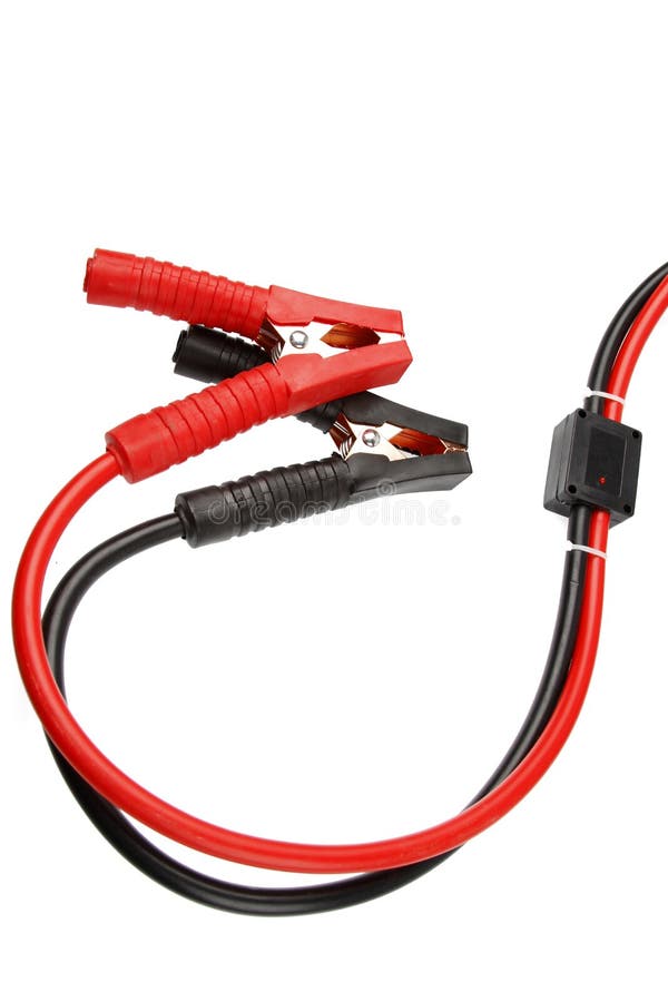 Jumper cables stock photo. Image of charger, electrical 79008102