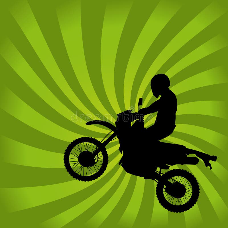 Download Motocross, Jump, Racing. Royalty-Free Vector Graphic