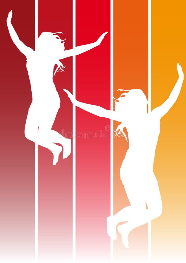 Jumping girls 1