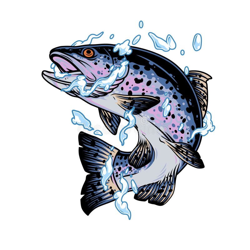 Rainbow Trout Stock Illustrations – 1,922 Rainbow Trout Stock Illustrations,  Vectors & Clipart - Dreamstime