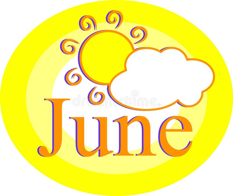 June Month Clip Art