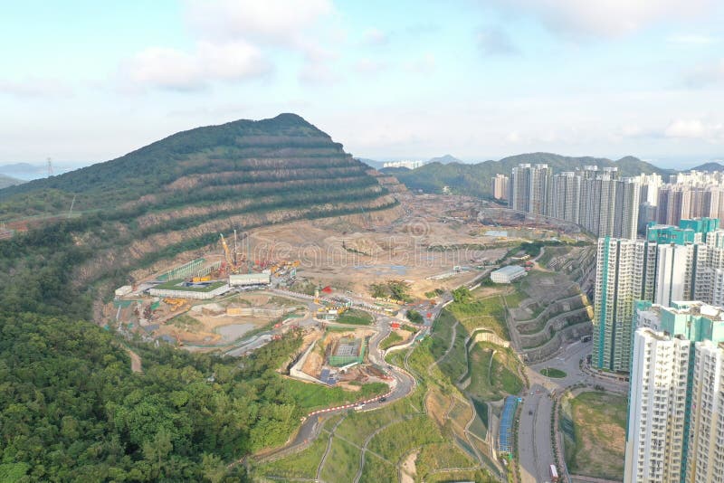 27 June 2019 Anderson Road Quarry Hk Stock Image Image of digging, geology 151747001