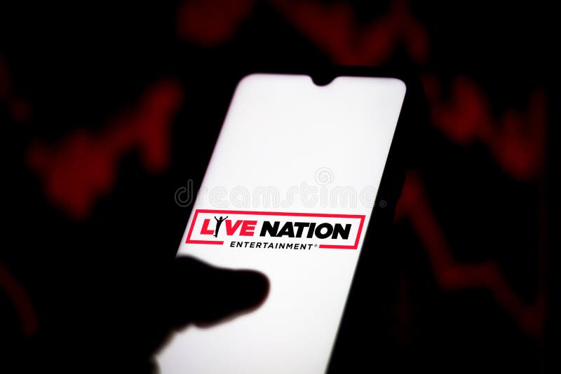 June 19, 2020, Brazil. In this photo illustration the Live Nation Entertainment logo seen displayed on a smartphone