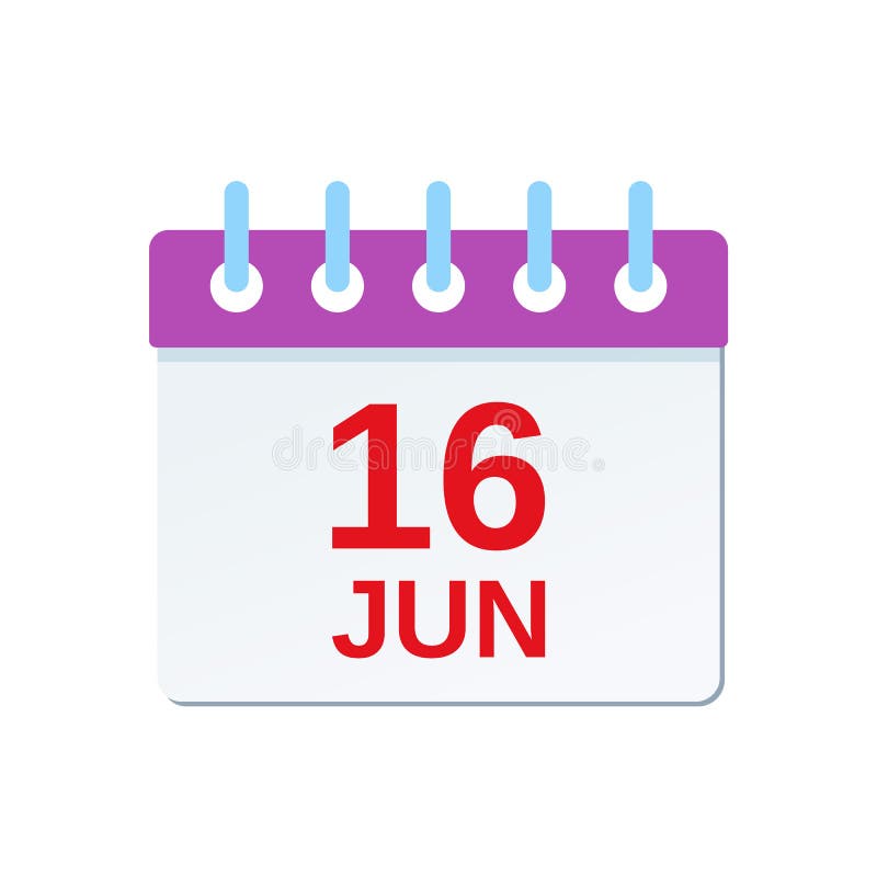 16th June Stock Illustrations – 198 16th June Stock Illustrations, Vectors  & Clipart - Dreamstime