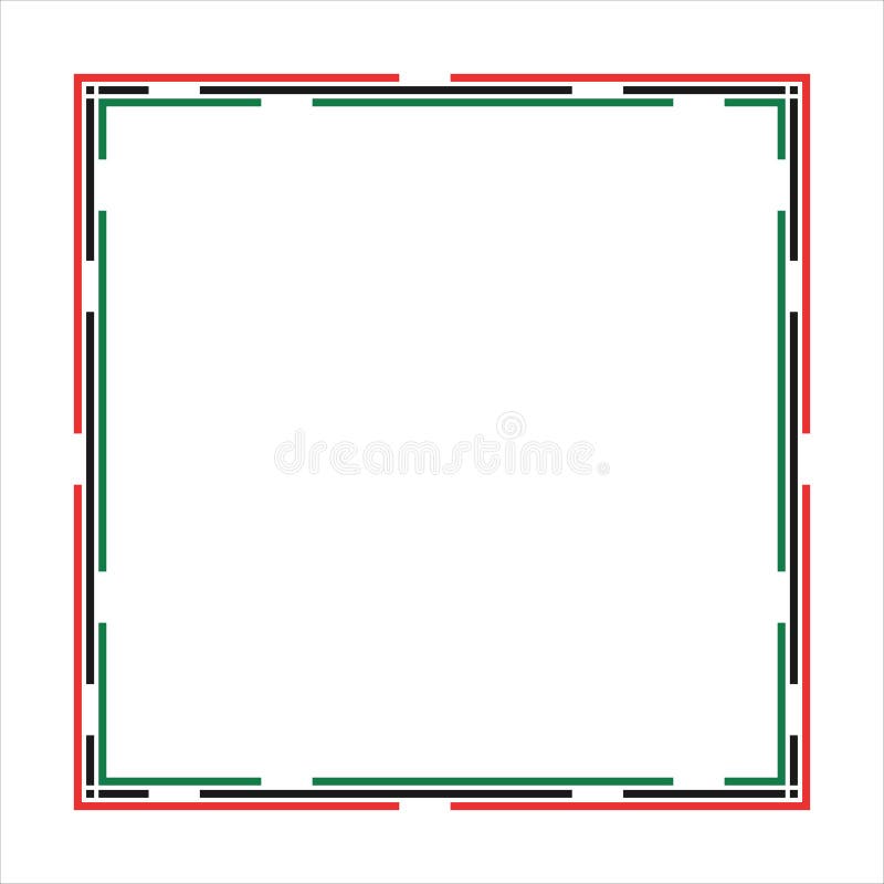 Juneteenth Frame Element Vector Design vector illustration