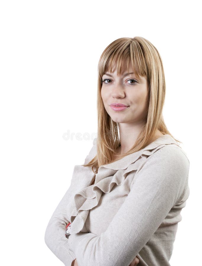 Junge attraktive Geschäftsfrau stockbilder Junge attraktive Geschäftsfrau stockbilder