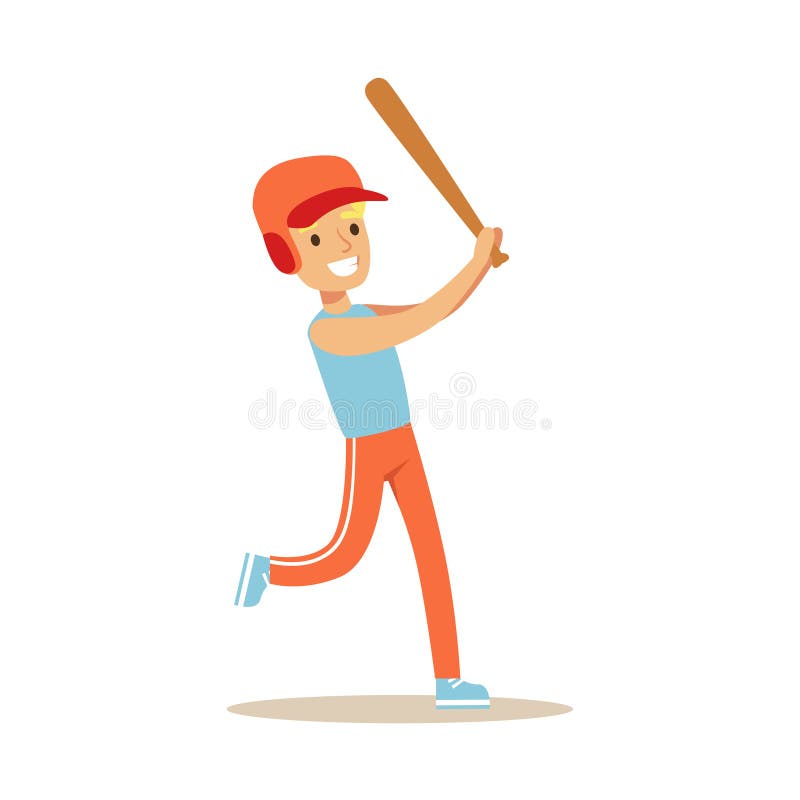 Junge, der Baseball, Kind übt unterschiedlichen Sport und körperliche Tätigkeiten in der Leibeserziehungs-Klasse spielt vektor abbildung Junge, der Baseball, Kind übt unterschiedlichen Sport und körperliche Tätigkeiten in der Leibeserziehungs-Klasse spielt vektor abbildung
