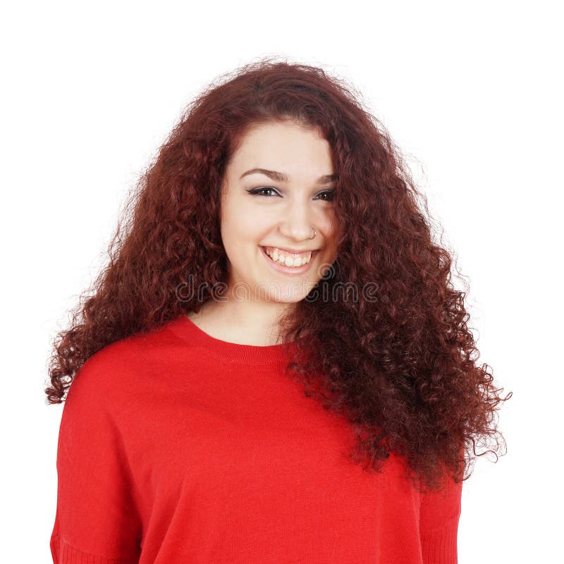Junge Frau mit einem toothy Lächeln stockfotografie Junge Frau mit einem toothy Lächeln stockfotografie