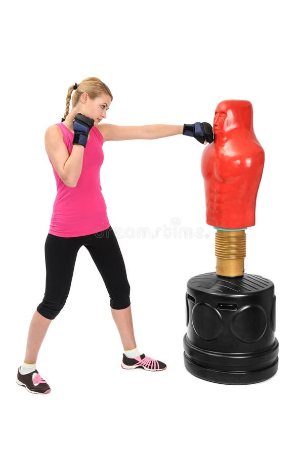 Junge Verpacken-Dame mit Körper-entgegengesetztem Taschen-Mannequin lizenzfreie stockfotografie Junge Verpacken-Dame mit Körper-entgegengesetztem Taschen-Mannequin lizenzfreie stockfotografie