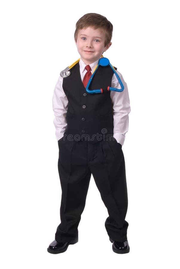 Jungen-Doktor lizenzfreie stockbilder Jungen-Doktor lizenzfreie stockbilder