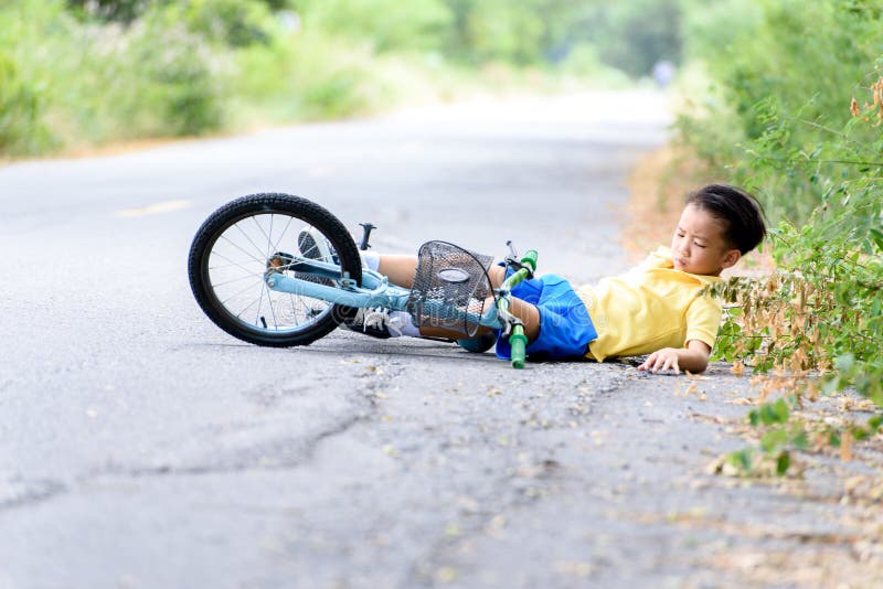 Fall off the bike