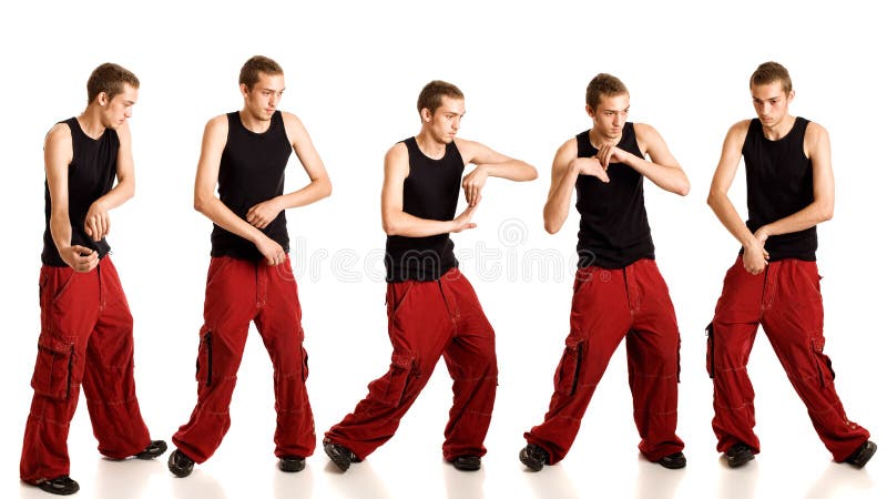 Junger Mann-Tanzen stockbilder Junger Mann-Tanzen stockbilder