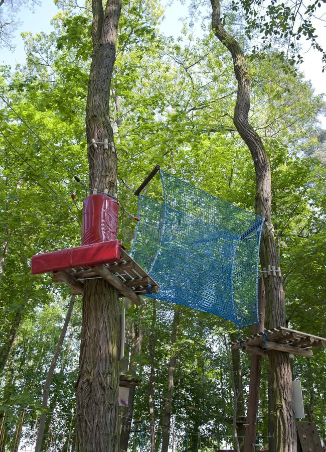 Jungle gym stock photo