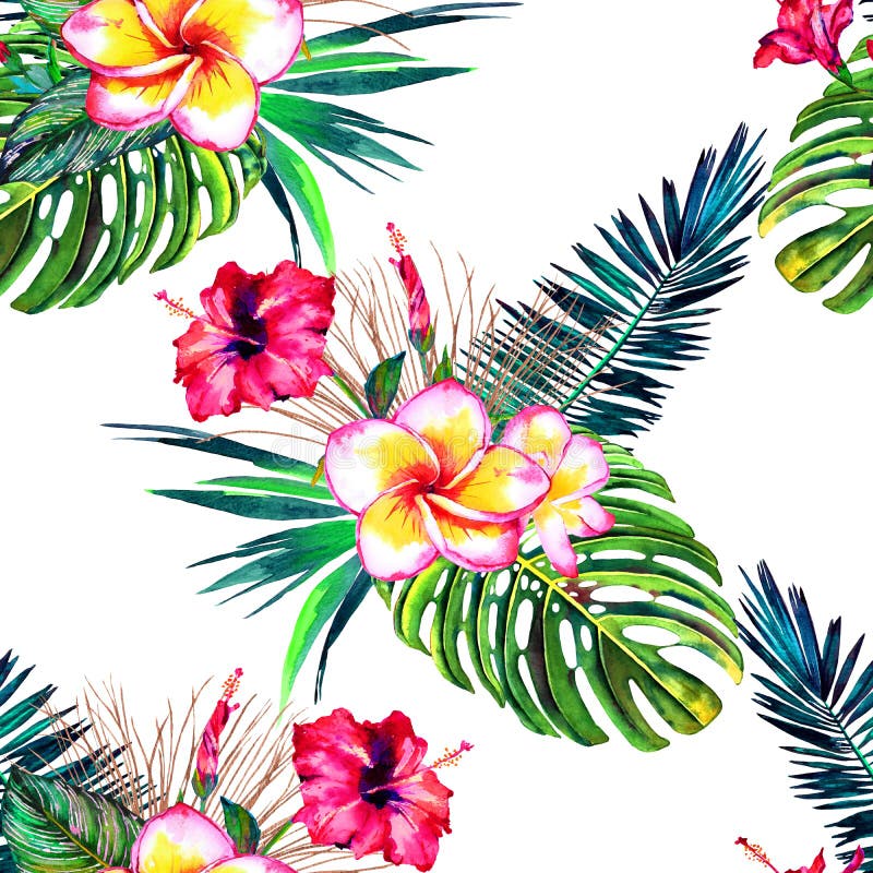 Jungle Paradise - Jungle Abstract in Hibiscus Jungle Paradise - Jungle Abstract in Hibiscus