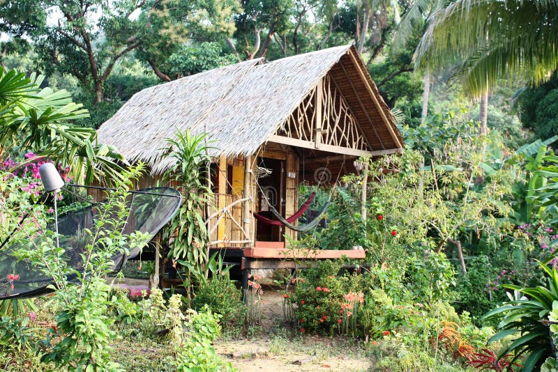 Jungle village stock photo. Image of island, siam, jungle 29399700
