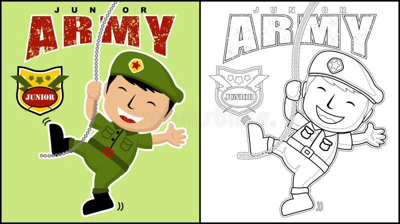 How To Draw a Soldier For Kids and Beginners | Easy Soldier Drawing and  Coloring Tutorial - YouTube
