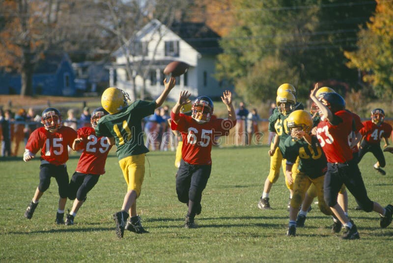 Junior League Football Game Editorial Image Image of contest