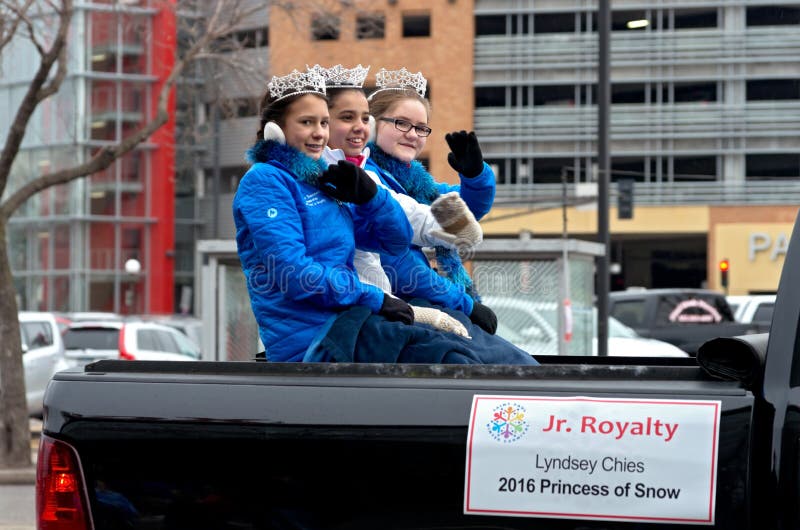 Junior Royalty bij de Winter Carnaval