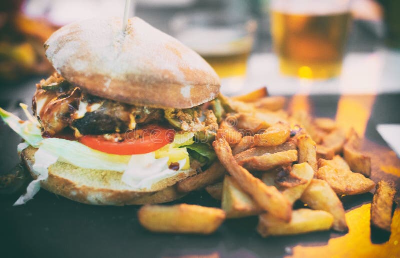 Junk food concept. royalty free stock images Junk food concept. royalty free stock images