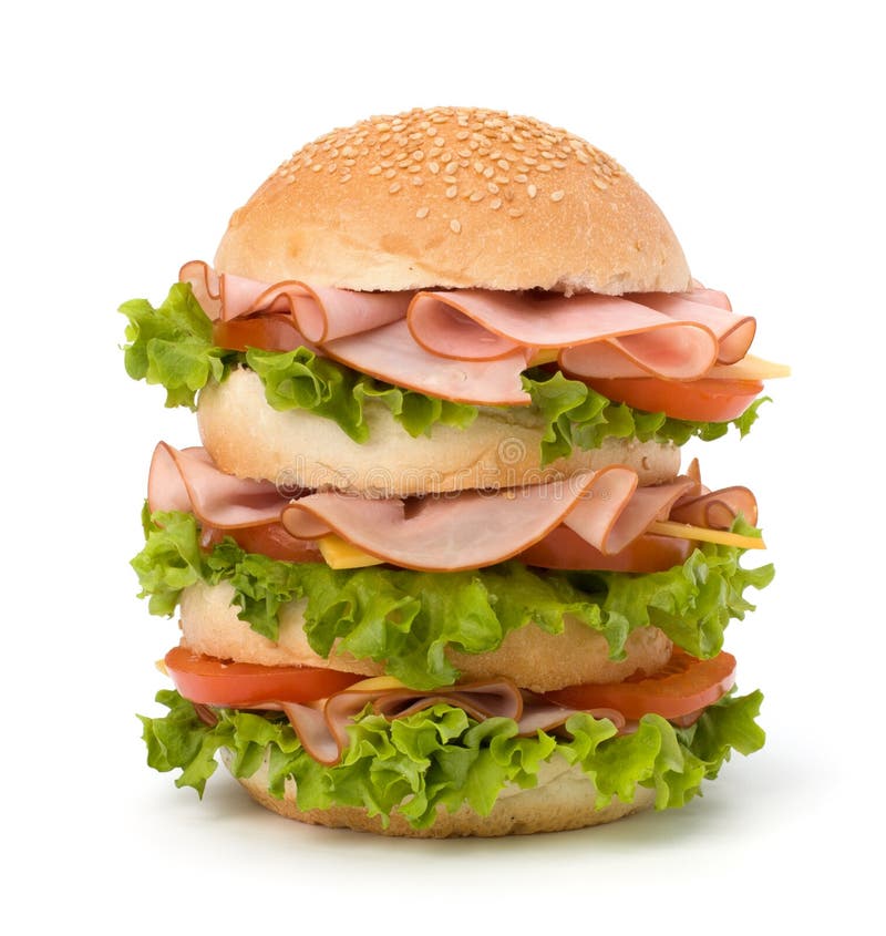  Junk food hamburger stock image Image of closeup onion 