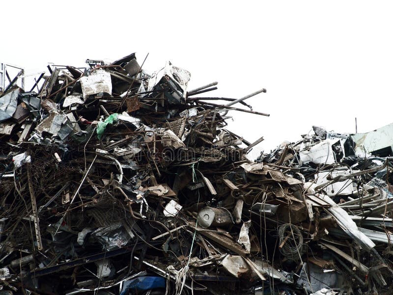 Junk Yard Full of Automobile Hub Caps Stock Photo Image of abandoned