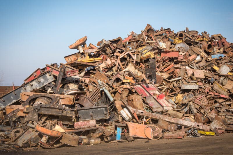 Junk Yard royalty free stock photos