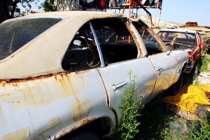 Junk Yard Car