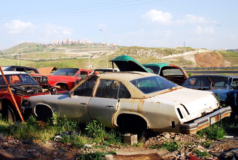 Junk Yard Car