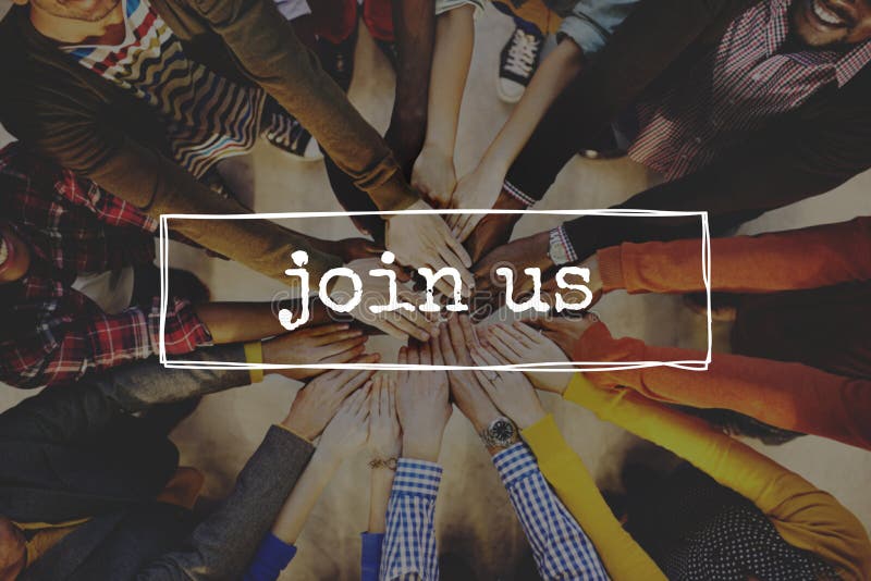 Junte-se nos conceito de Team Recruitment Register Membership Hiring