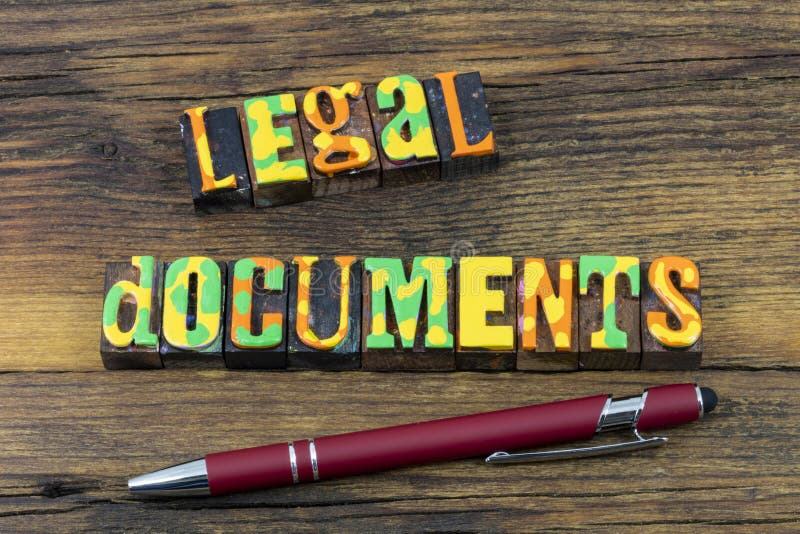 Juridische documenten handelsovereenkomst met advocaat - overeenkomst