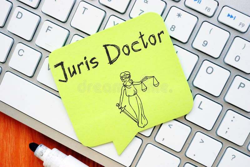 Juris Doctor Doctorate Degree Lawyer Attorney Stock Image Image of learn, university 95629997
