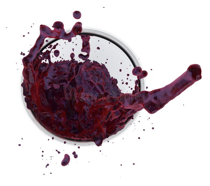 Jus de vin éclaboussant le plan rapproché en verre de mouvement de punch de fruits de raisin rouge sur l'illustration blanche fru illustration stock Jus de vin éclaboussant le plan rapproché en verre de mouvement de punch de fruits de raisin rouge sur l'illustration blanche fru illustration stock