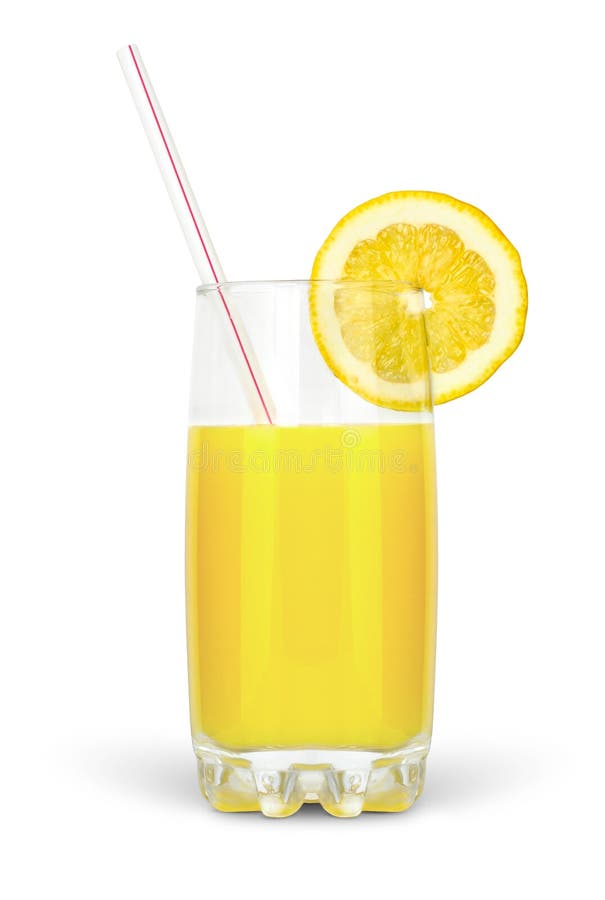 Jus en glace avec la paille et la limette images libres de droits Jus en glace avec la paille et la limette images libres de droits