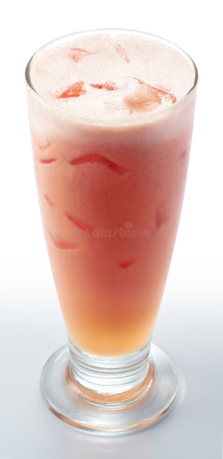 Jus glacé de fraise images libres de droits Jus glacé de fraise images libres de droits