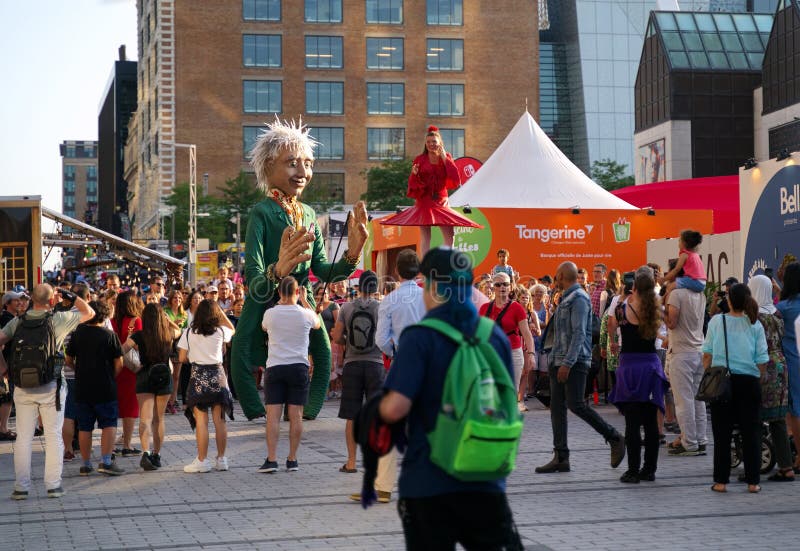 The Just for Laughs Festival in Montreal Canada Editorial Image Image