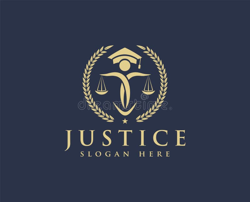 Justice Lawyer Logo Vector Templates Stock Illustration - Illustration ...