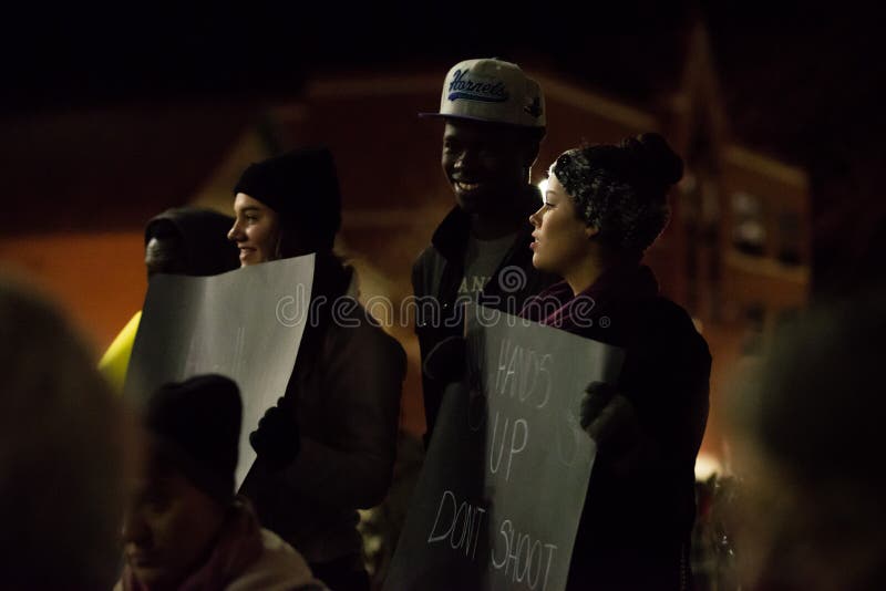 Justice for Michael Brown - hands up, don t shoot