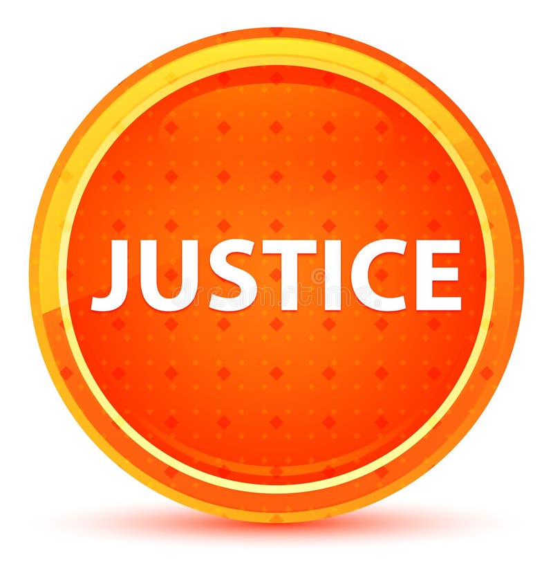 Justice icon orange stock illustration. Illustration of symbol 124212891