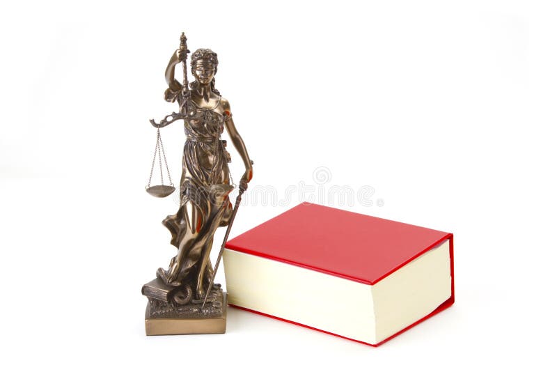 Justice with scales for Law and Justice