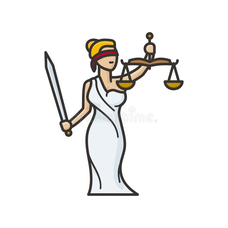 Justicia De Dama O Icono De La Línea Vectorial De La Caricatura Femida Ilustración del Vector - Ilustración de romano, contorno: 190308133 Justicia De Dama O Icono De La Línea Vectorial De La Caricatura Femida Ilustración del Vector - Ilustración de romano, contorno: 190308133