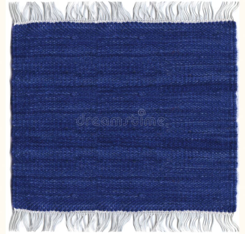 Blue Jute carpet stock image. Image of carpet, textiles 1185687
