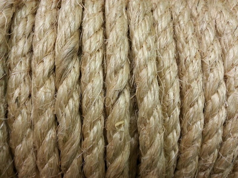 Jute rope stock image. Image of jute, fiber, roll, rope 54154411