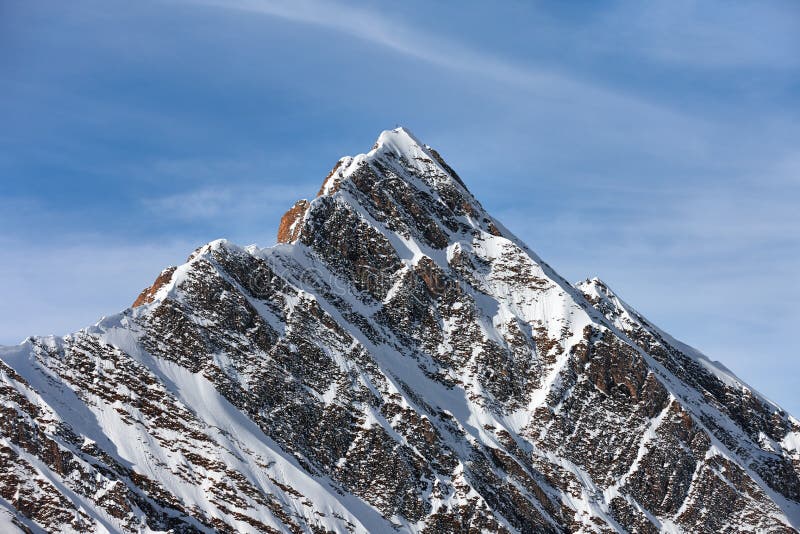 jutrzenkowej lekkiej halnego szczytu fotografii purpurowy śnieżny brać